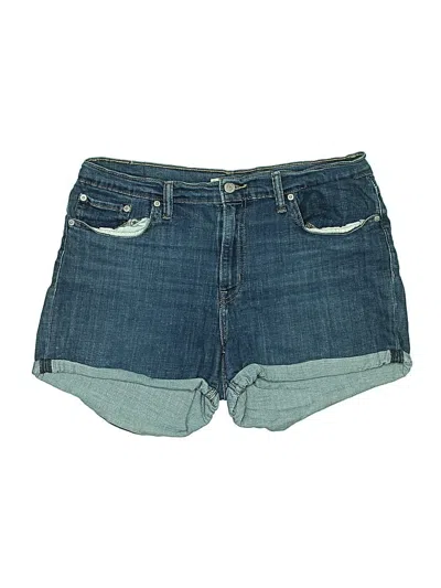 Pre-owned Levi's Denim Shorts In Blue
