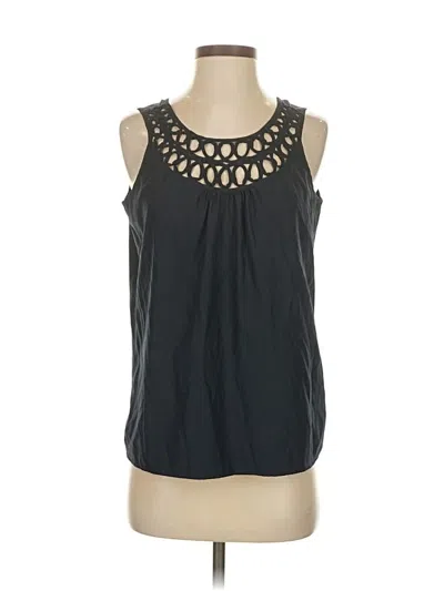 Pre-owned Banana Republic Factory Store Sleeveless Blouse In Black