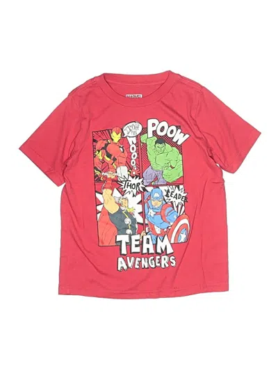 Pre-owned Marvel Kids' Short Sleeve T-shirt In Red