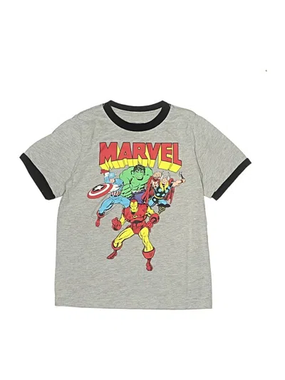 Pre-owned Marvel Kids' Short Sleeve T-shirt In Silver