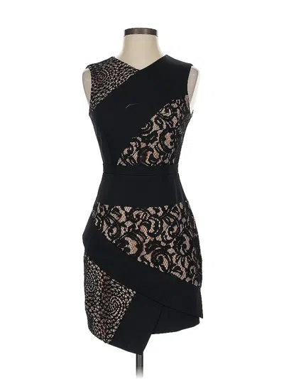 Pre-owned Bcbgmaxazria Cocktail Dress In Black