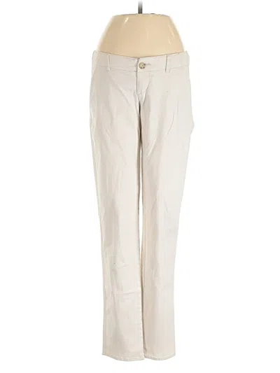 Pre-owned Hollister Khaki Pant In White