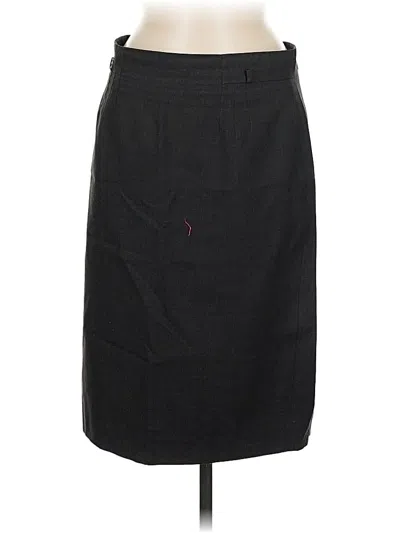 Pre-owned Ann Taylor Factory Formal Skirt In Black