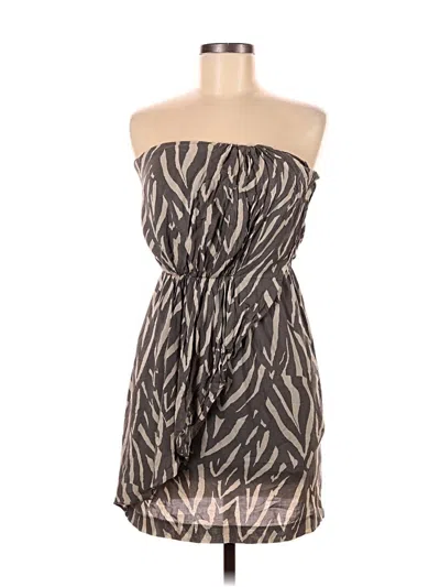 Pre-owned Gap Cocktail Dress In Gray