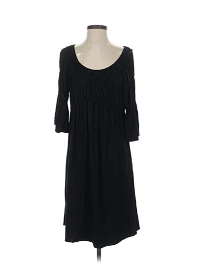 Pre-owned Max Studio Casual Dress In Black