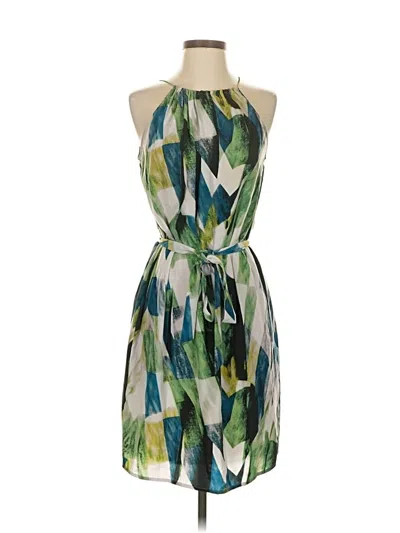 Pre-owned Dkny Jeans Cocktail Dress In Green