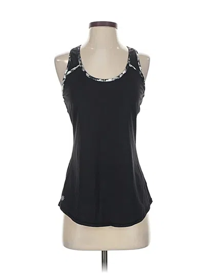 Pre-owned Athleta Tank Top Black Halter Neckline Tops