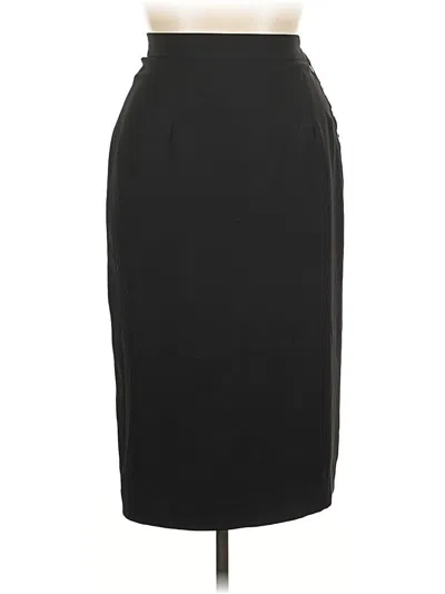 Pre-owned Louben Formal Skirt In Black