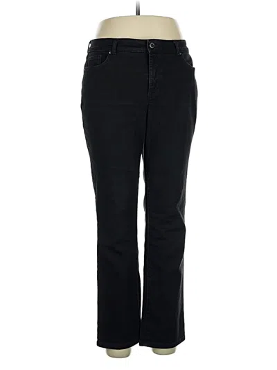 Pre-owned Charter Club Jeans In Black
