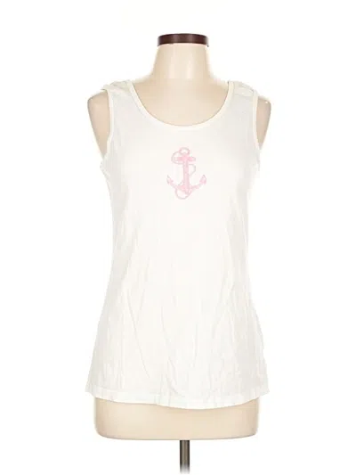 Pre-owned Atlantis Sleeveless T-shirt In White