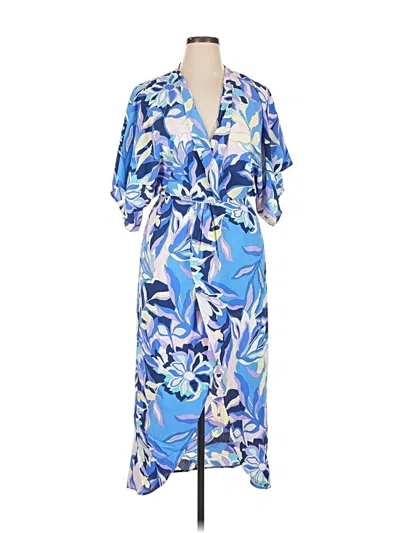 Lezat Casual Dress In Blue