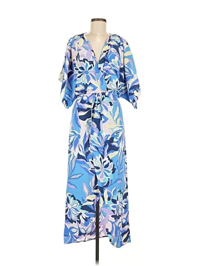 Lezat Casual Dress In Blue