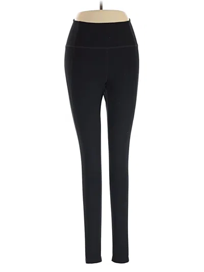 Pre-owned Girlfriend Collective Active Pants In Black