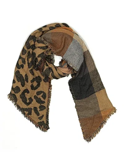 Pre-owned Shiraleah Scarf In Brown