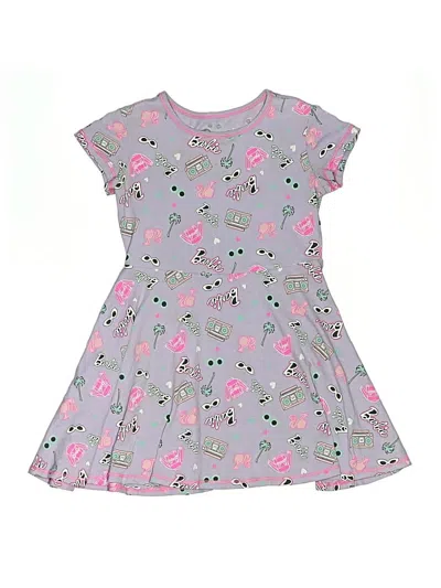 Pre-owned Barbie Kids' Dress In Purple