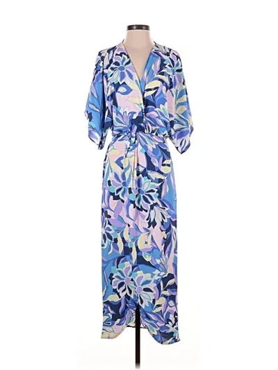 Lezat Casual Dress In Blue