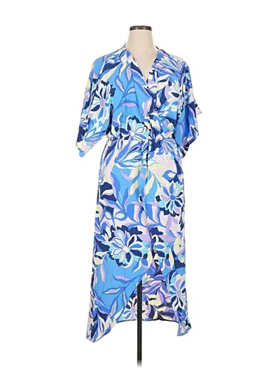 Lezat Casual Dress In Blue