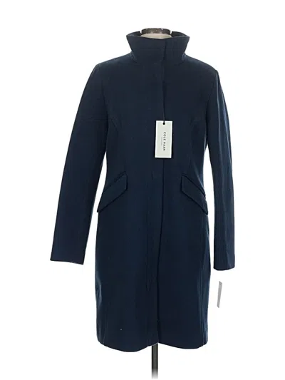 Pre-owned Cole Haan Coat In Blue