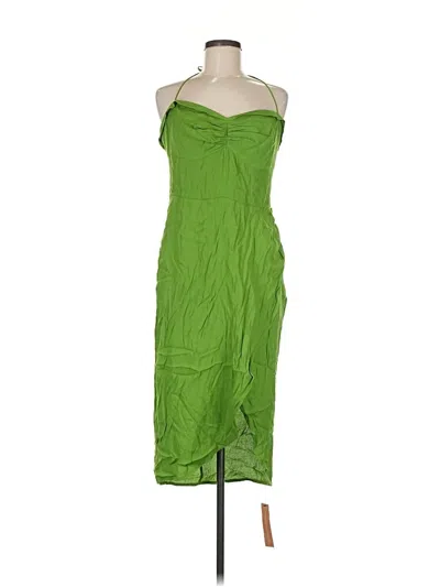 Reformation Cocktail Dress In Green