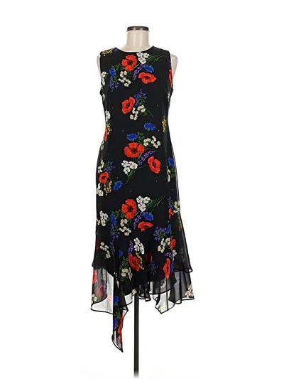 Pre-owned Calvin Klein Cocktail Dress In Black