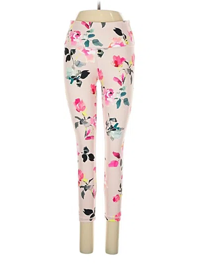 Pre-owned Athleta Leggings In Pink