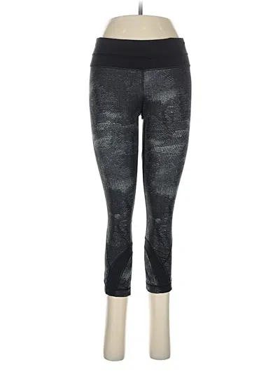 Pre-owned Lululemon Athletica Active Pants In Black