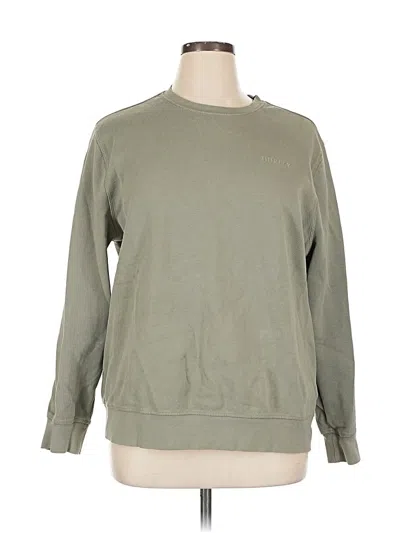 Pre-owned Hurley Sweatshirt In Green
