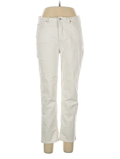 Pre-owned Nicole Miller Jeans In White