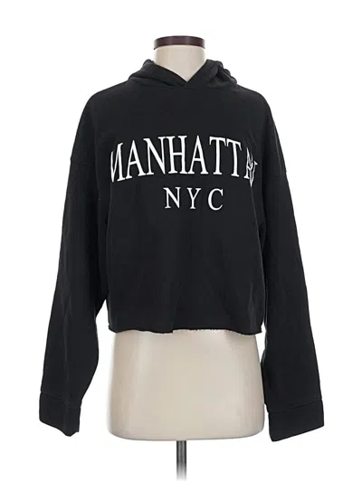 Pre-owned Zara Sweatshirt In Black