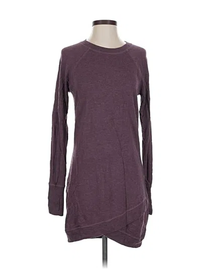Pre-owned Athleta Casual Dress In Burgundy