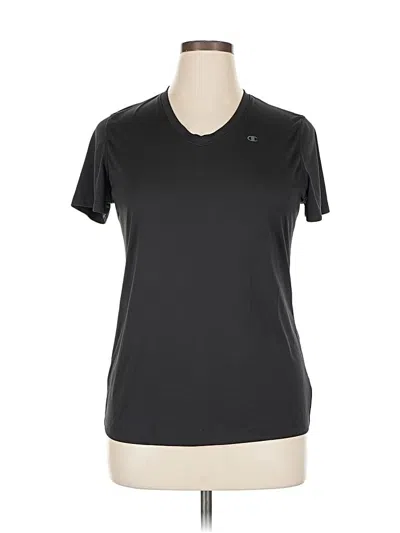 Pre-owned Champion Active T-shirt In Gray