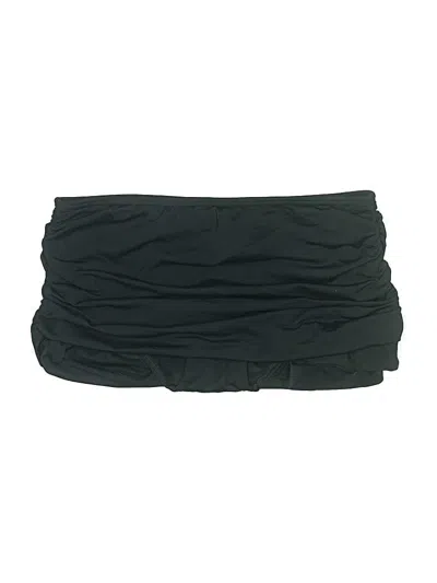 Pre-owned Lands' End Swimsuit Bottoms In Black