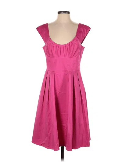 Pre-owned Calvin Klein Cocktail Dress In Pink