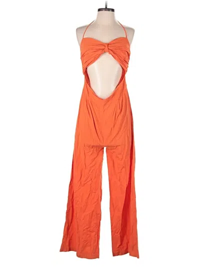 Pre-owned Sndys Jumpsuit In Orange