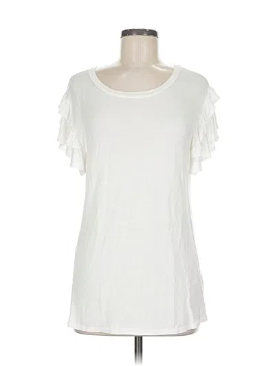 Pre-owned Primi Short Sleeve T-shirt In White