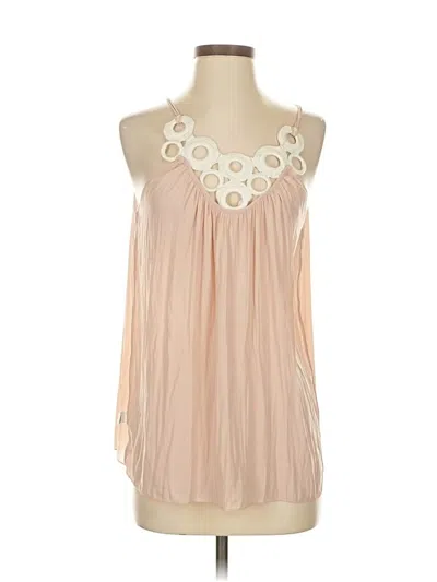 Pre-owned Ramy Brook Sleeveless Blouse In Brown