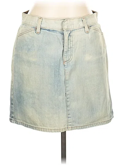 Pre-owned Gap Denim Skirt In Blue