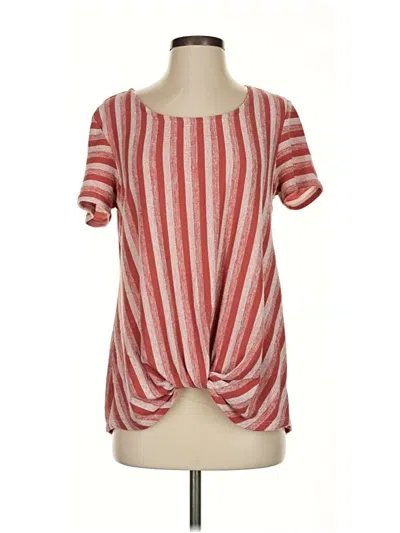 Pre-owned W5 Short Sleeve T-shirt In Red