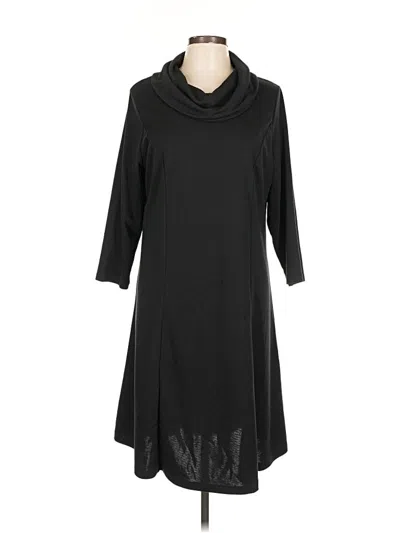 Pre-owned Peter Nygard Casual Dress In Black