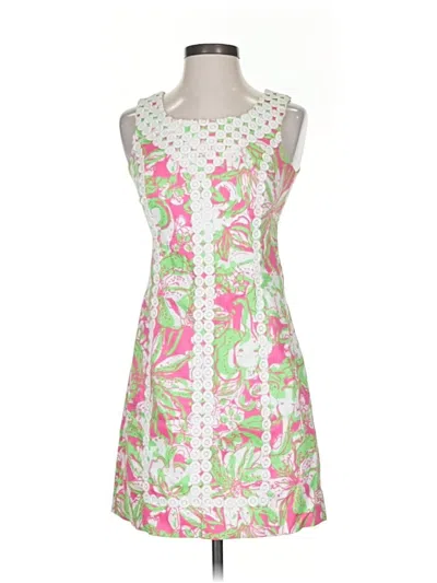 Pre-owned Lilly Pulitzer Cocktail Dress In Green