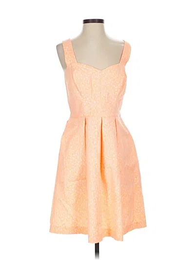 Pre-owned Shoshanna Cocktail Dress In Orange