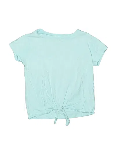 Pre-owned Crewcuts Outlet Kids' Short Sleeve T-shirt In Blue