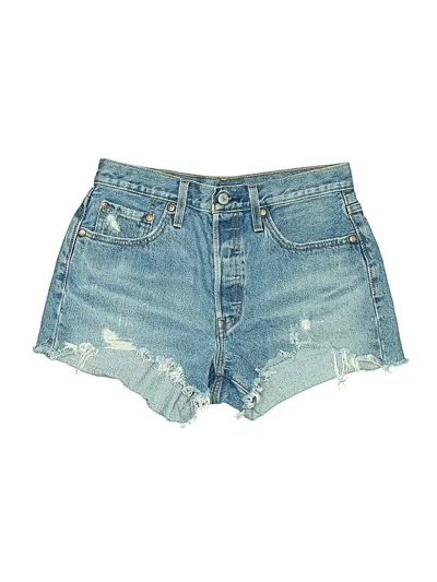 Pre-owned Levi's Denim Shorts In Blue