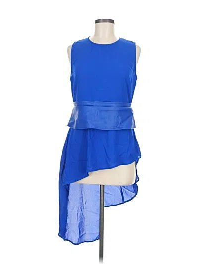 Pre-owned New York And Company Cocktail Dress In Blue