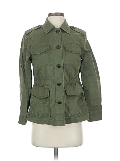 Pre-owned Banana Republic Jacket In Green