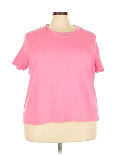 Pre-owned Westbound Short Sleeve T-shirt In Pink