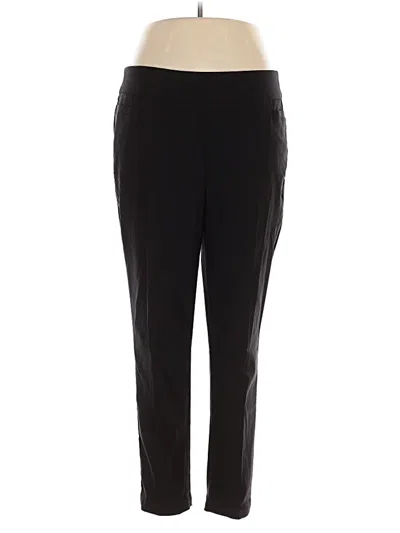 Pre-owned Kim Rogers Active Pants In Black