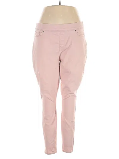 Pre-owned Levi Strauss Signature Jeggings In Pink