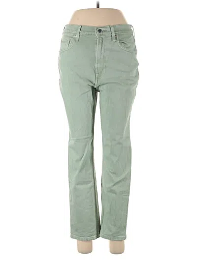 Pre-owned Everlane Jeans In Green