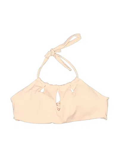 Pre-owned Peixoto Swimsuit Top Ivory Swimwear In White